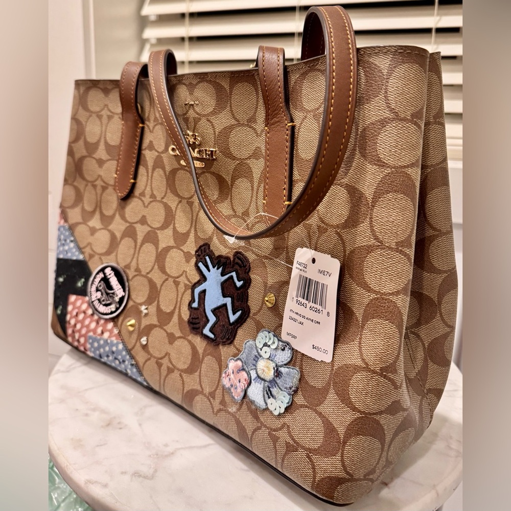 NWT Coach X Keith Haring Bag - Picture 3 of 13